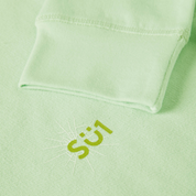 Sweatshirt Sweater Longsleeve Mint with logo Details