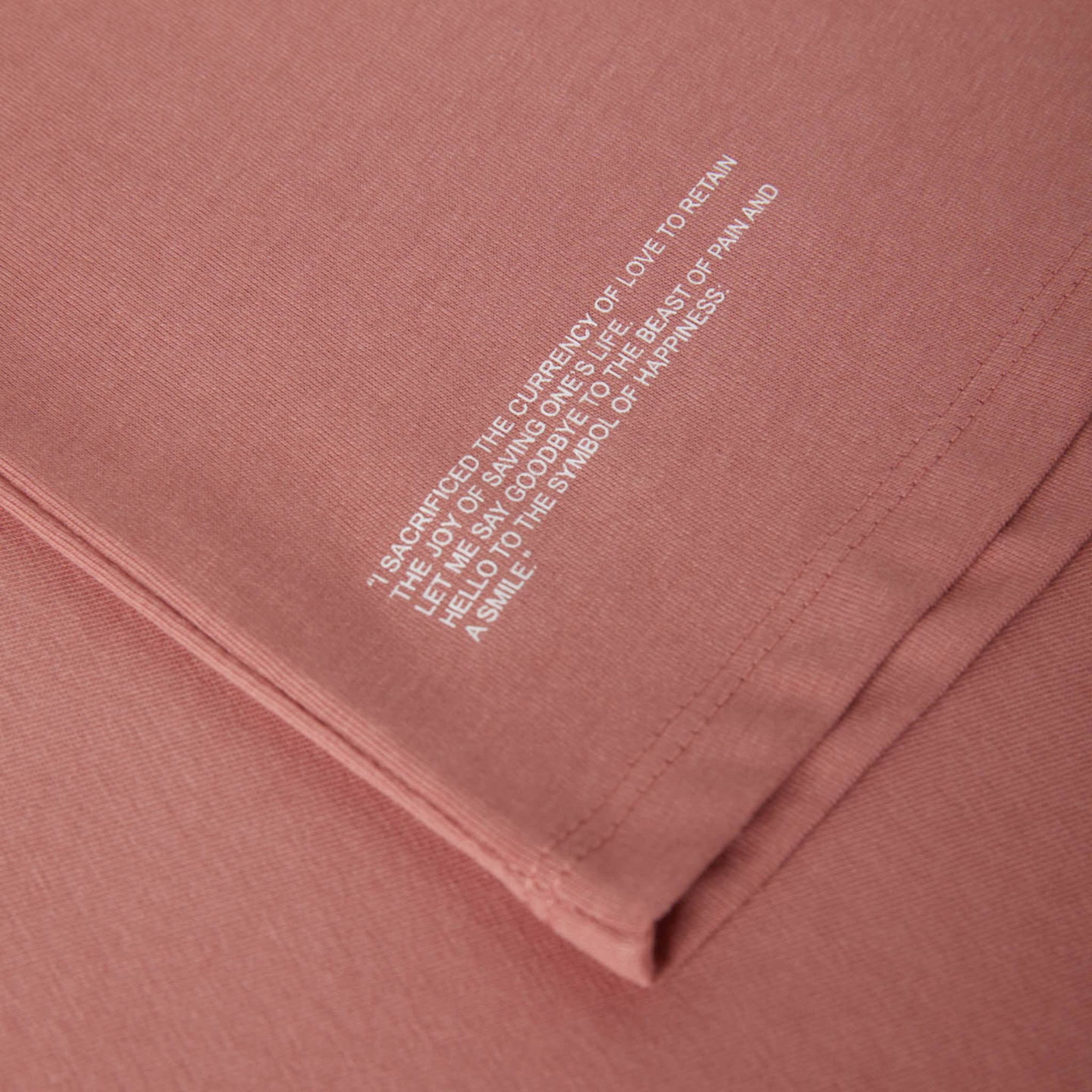 T-shirt middle crop pink small logo details