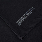 T-shirt Oversized Loose Black Big Logo Cities Detail