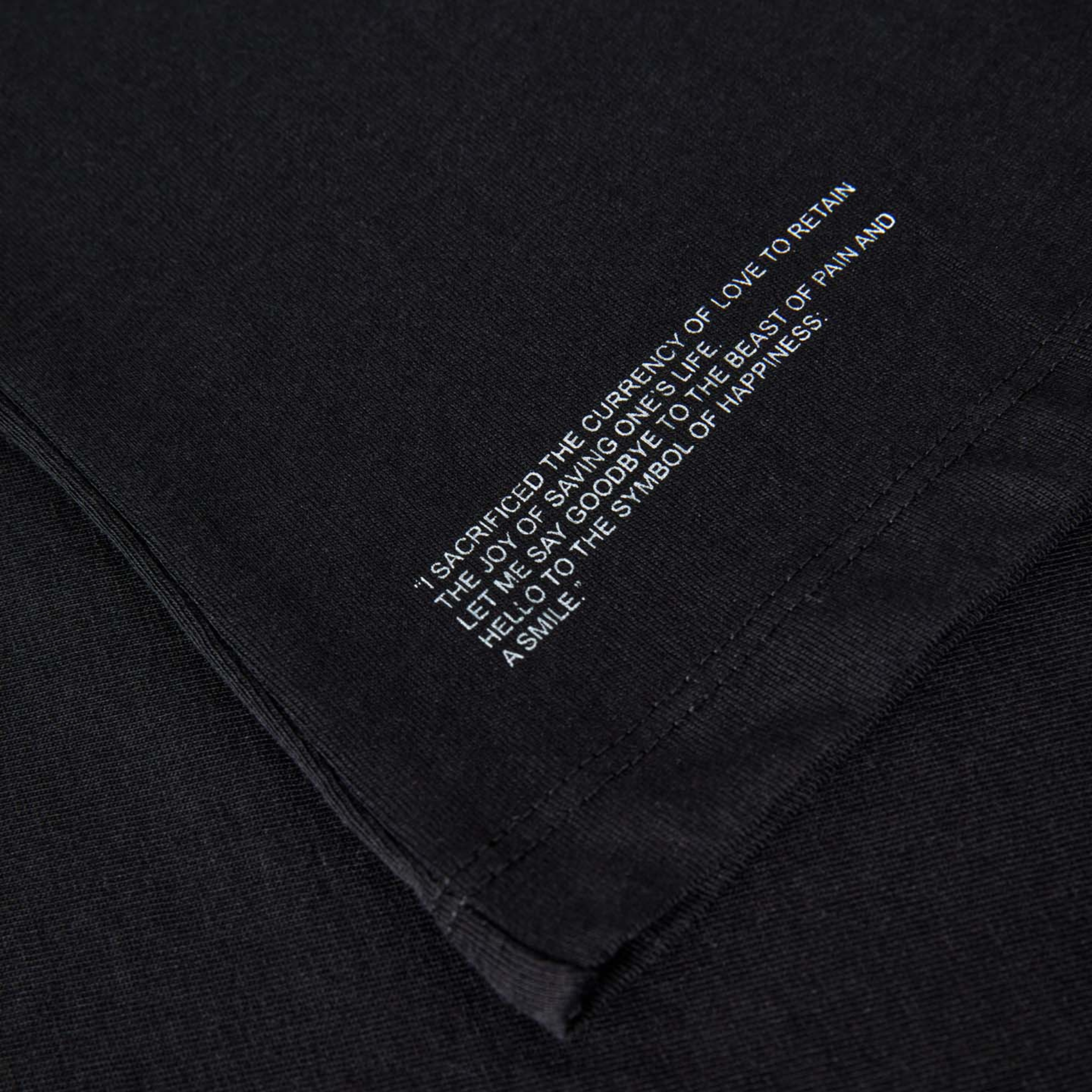 T-shirt Oversized Loose Black Big Logo Cities Detail