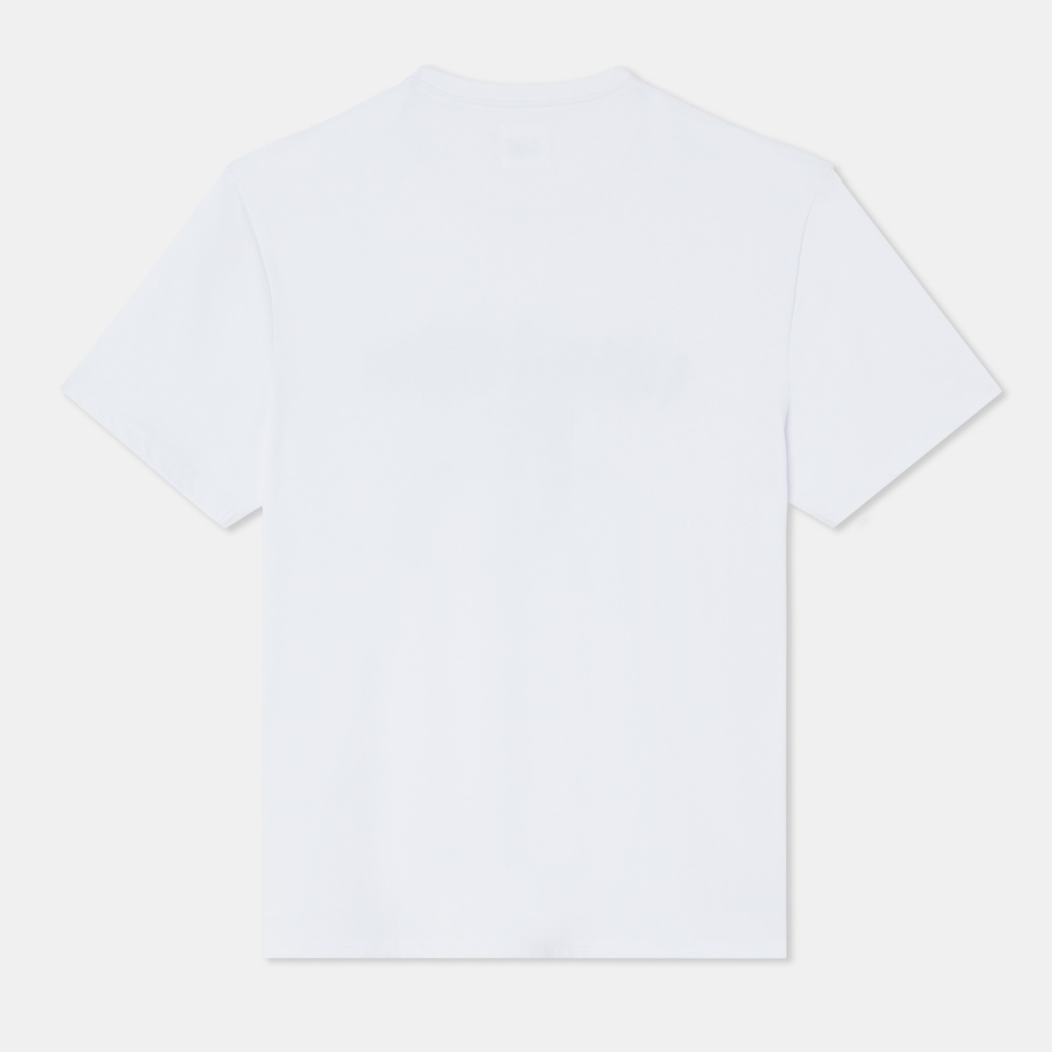 Oversized Loose White T-shirt Back