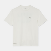 Regular Fit T-shirt Beige Small Logo Front