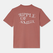 Regular Fit T-shirt Pink Big Logo Back