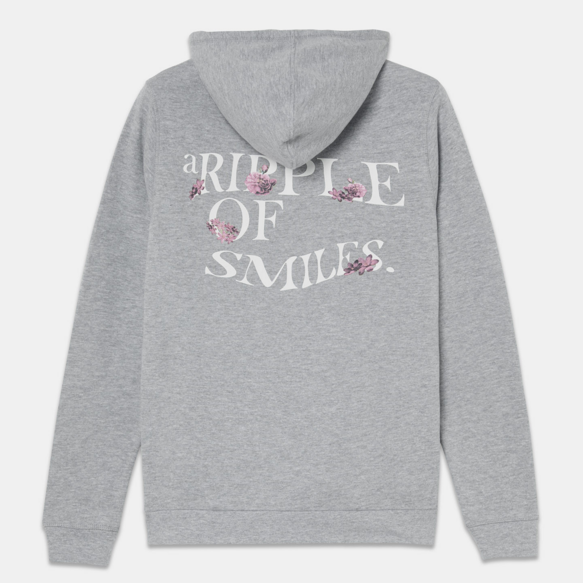 FLOWER Grey Hoodie Organic Cotton S 1