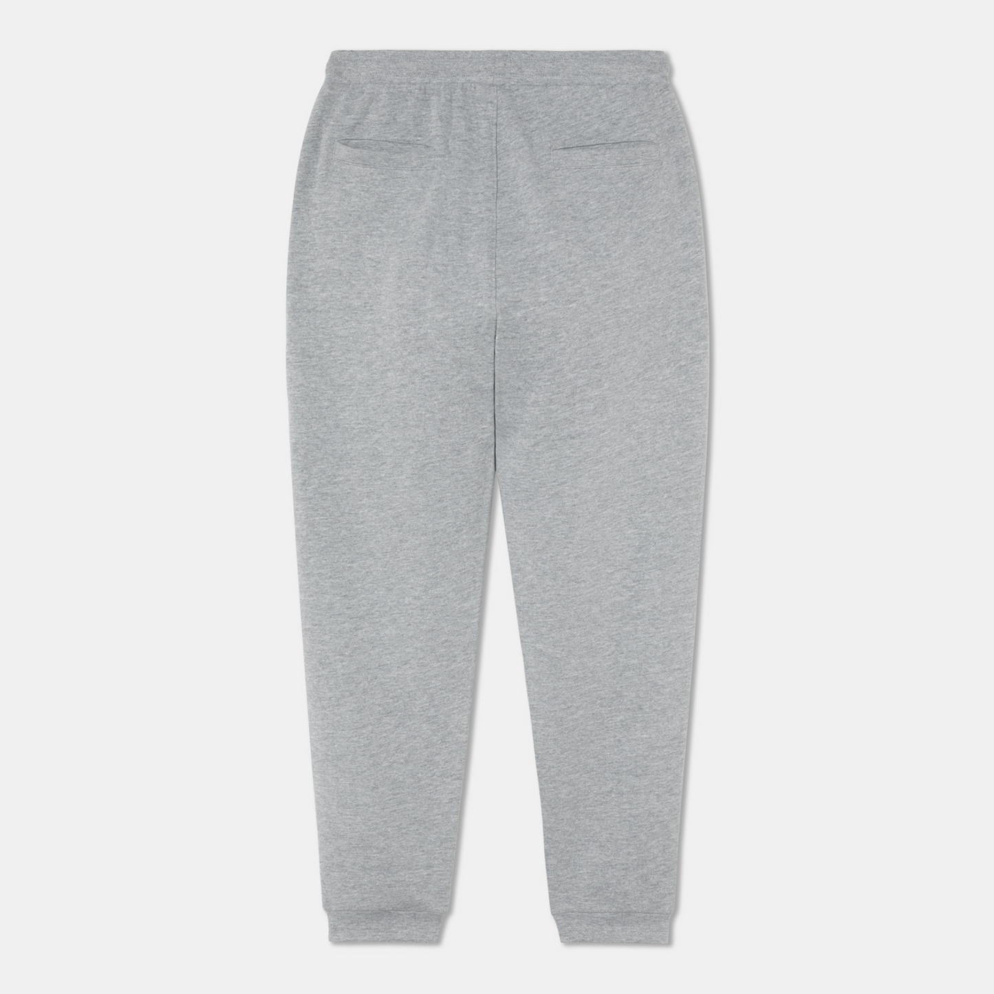 Organic Cotton Sport Trousers Pants Grey Back
