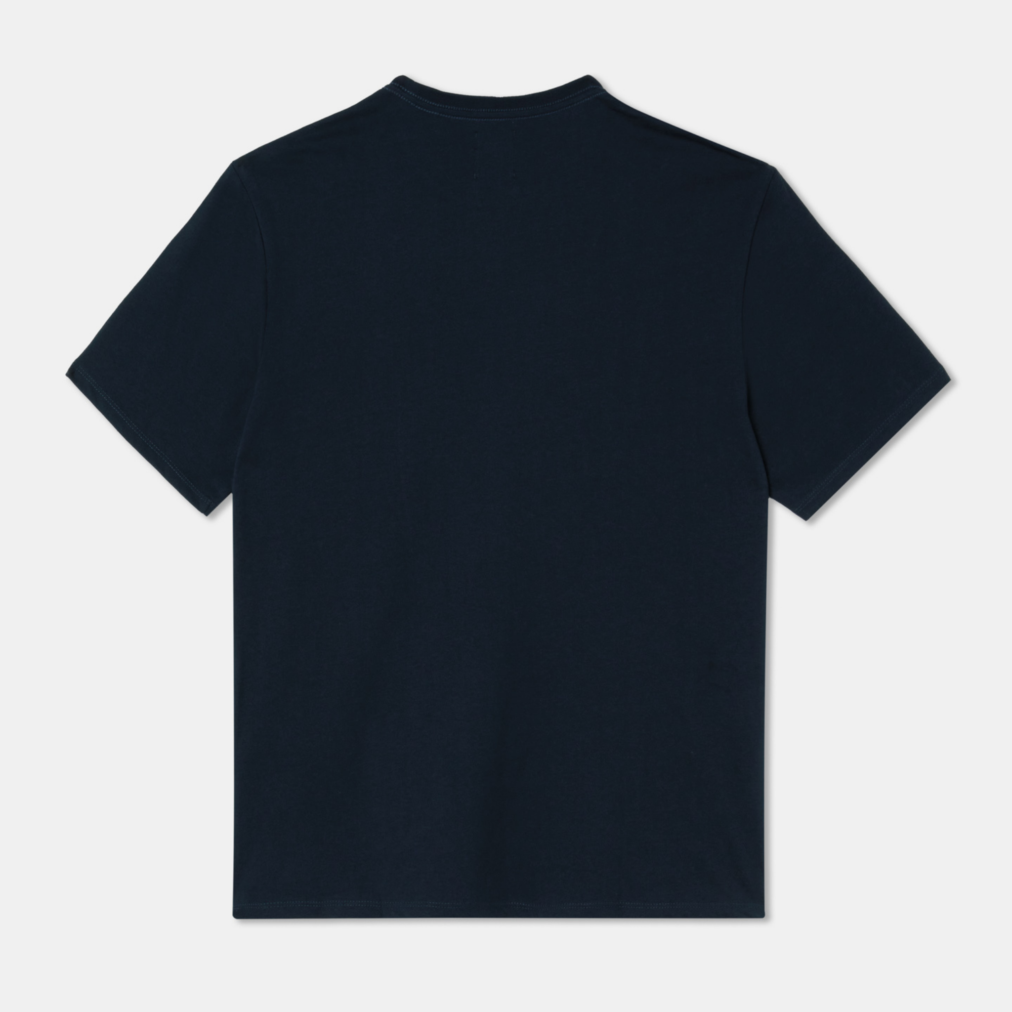 Oversized Loose Dark Blue T-shirt Back