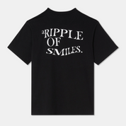 Regular Fit T-shirt Black Big Logo Back