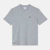 Regular Fit T-shirt Grey Small Logo Front