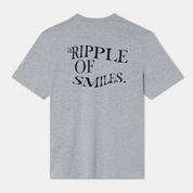 Regular Fit T-shirt Grey Big Logo Back