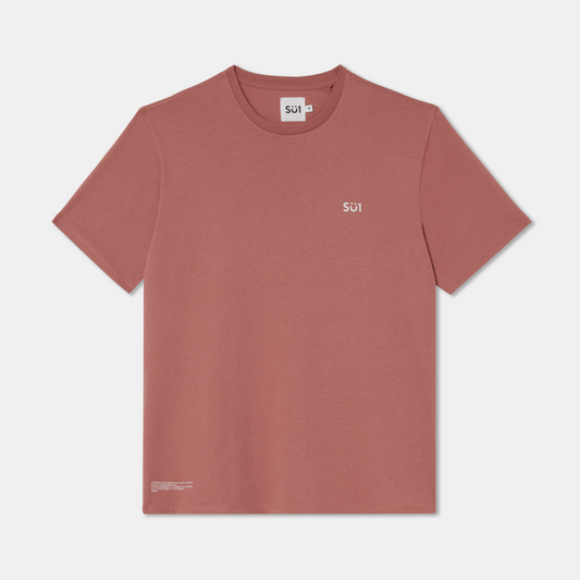 Regular Fit T-shirt Pink Small Logo Front