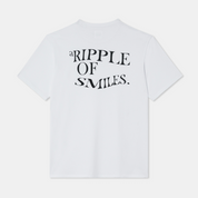 Regular Fit T-shirt White Big Logo Back